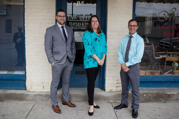 Growth phase for law firm: New associate at Staples & Swain has Lindsay roots