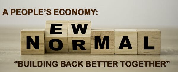 Ideas needed to "build back better" after COVID-19