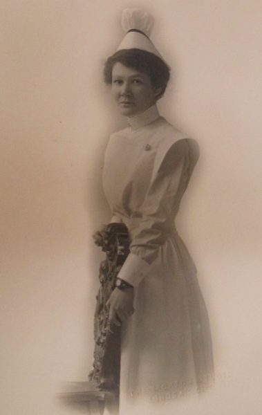 Lt. Nursing Sister Dovie Matilda Mann. Image courtesy Ross Memorial Hospital archives.