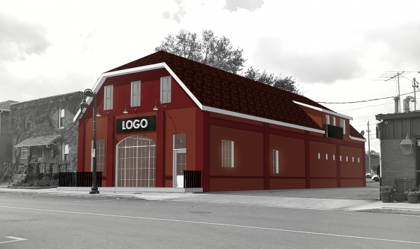 An artistic rendering of 19 Cambridge Street South as it would appear after it undergoes a facelift. Courtesy Wesley Found.
