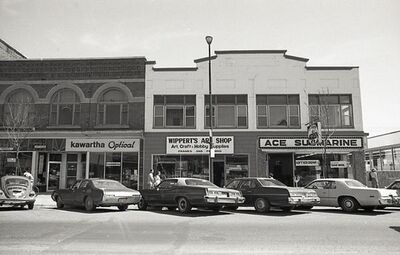 Going shopping at Sutcliffe’s store in 1930