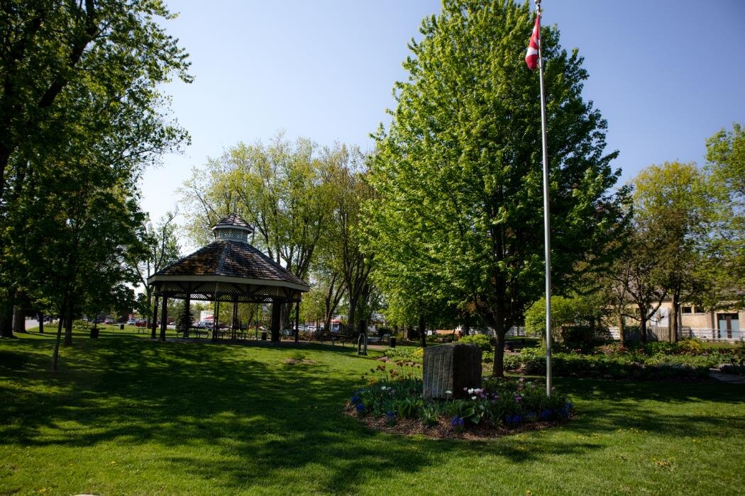 Paramedics in the park and barbecue