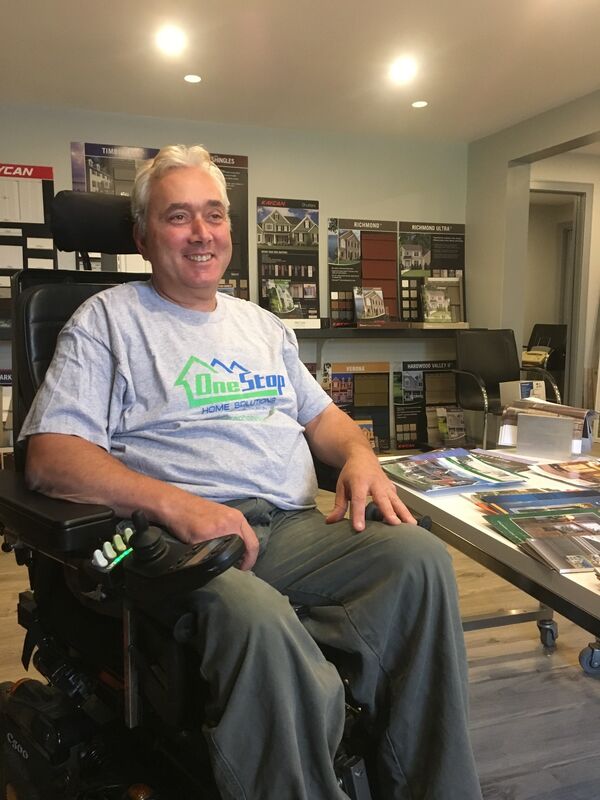 No quit in Trevor White: Wheelchair can't stop Fenelon man from contractor work