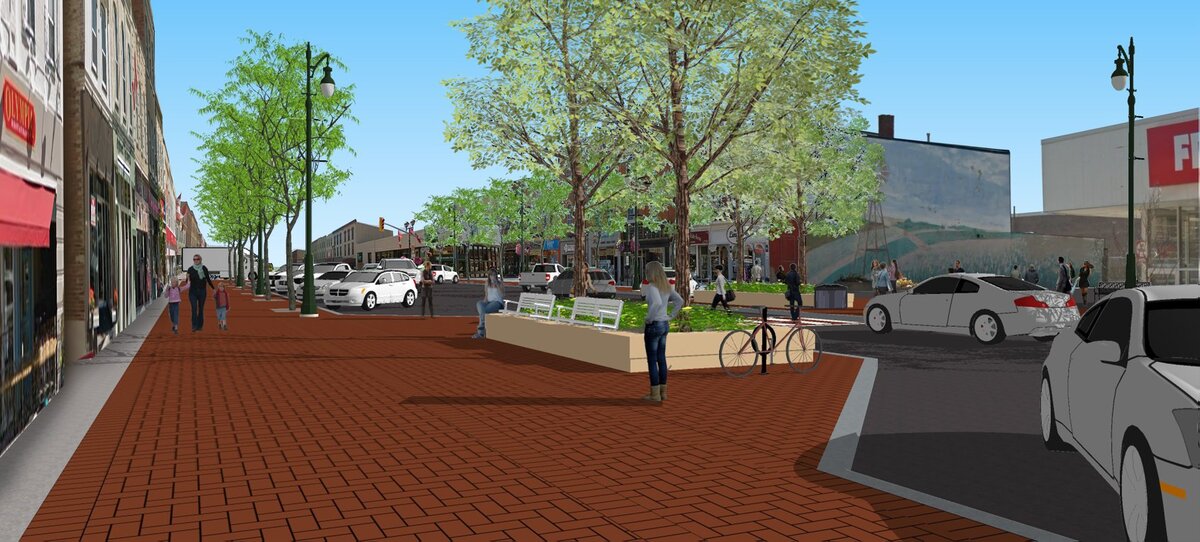 'Car culture' prevails for new downtown after earlier public push-back