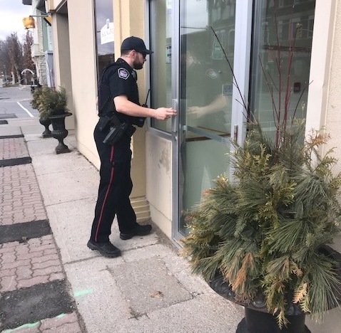 Local police taking extra steps to protect small businesses that are now closed